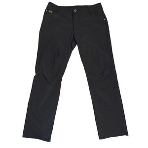 NWOT Kuhl Silencr Mens Pants 36x32 Black Ripstop Technical Hiking Style 5166